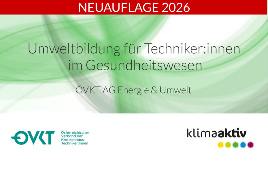 Umweltbildung für Technikerinnen im Gesundheitswesen