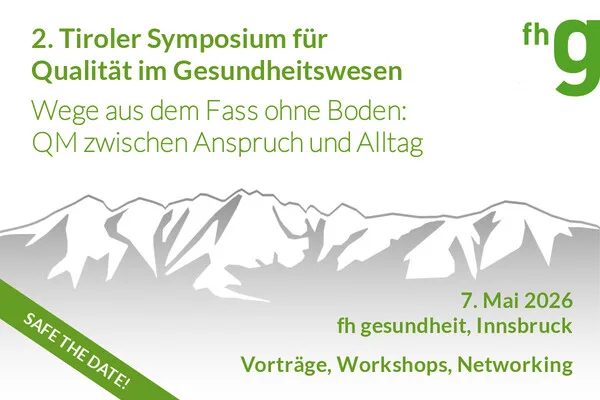 2. Tiroler Symposium für Qualität im Gesundheitswesen